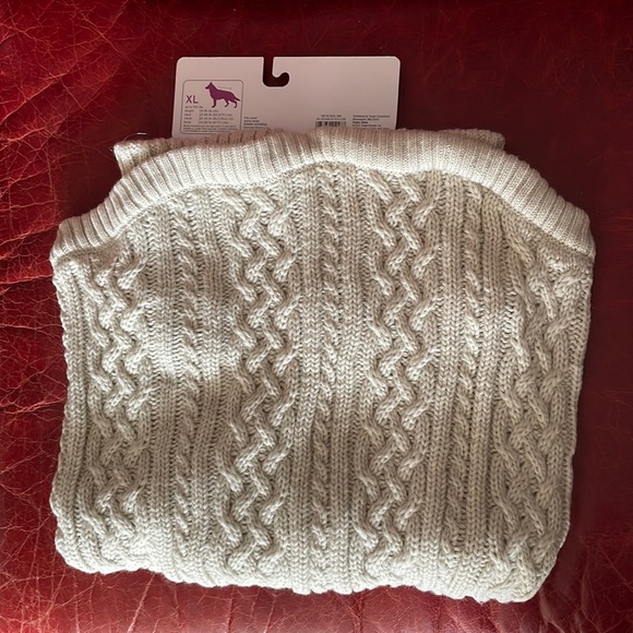 ✨Host Pick! Boots & Barkley cabled dog sweater XL NWT - Picture 8 of 11